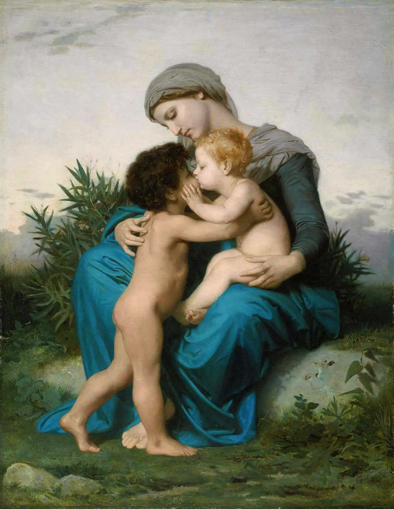 Brödrakärlek - Bouguereau