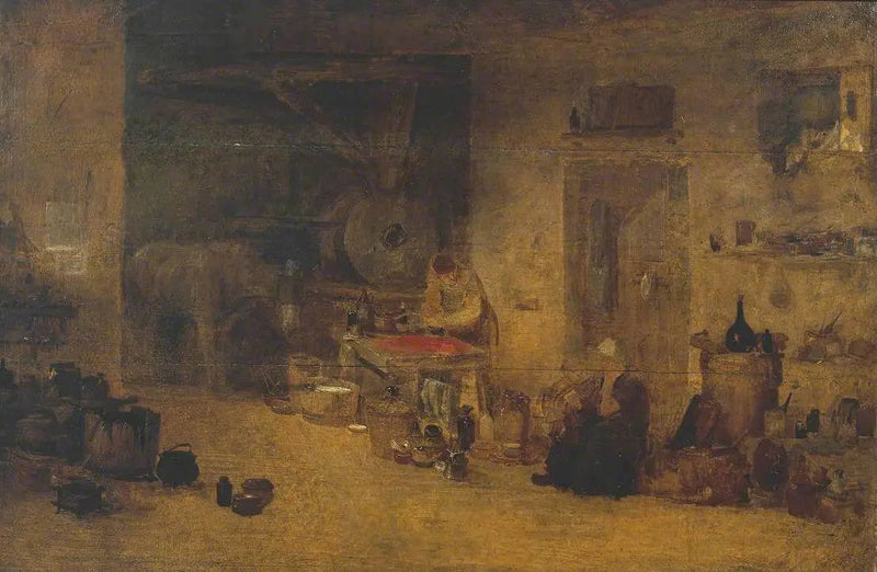 En konstnärs färghandlares verkstad - J. M. W. Turner