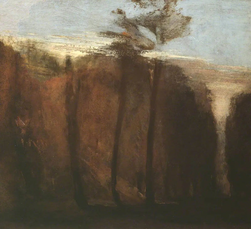 En allé av träd - J. M. W. Turner