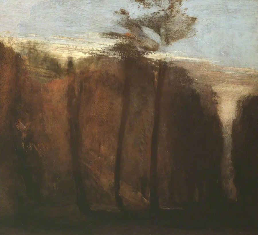 En allé av träd - J. M. W. Turner