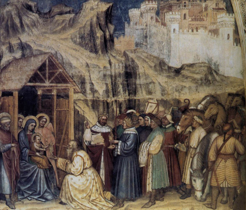 Adoration of the Magi - Altichiero da Zevio