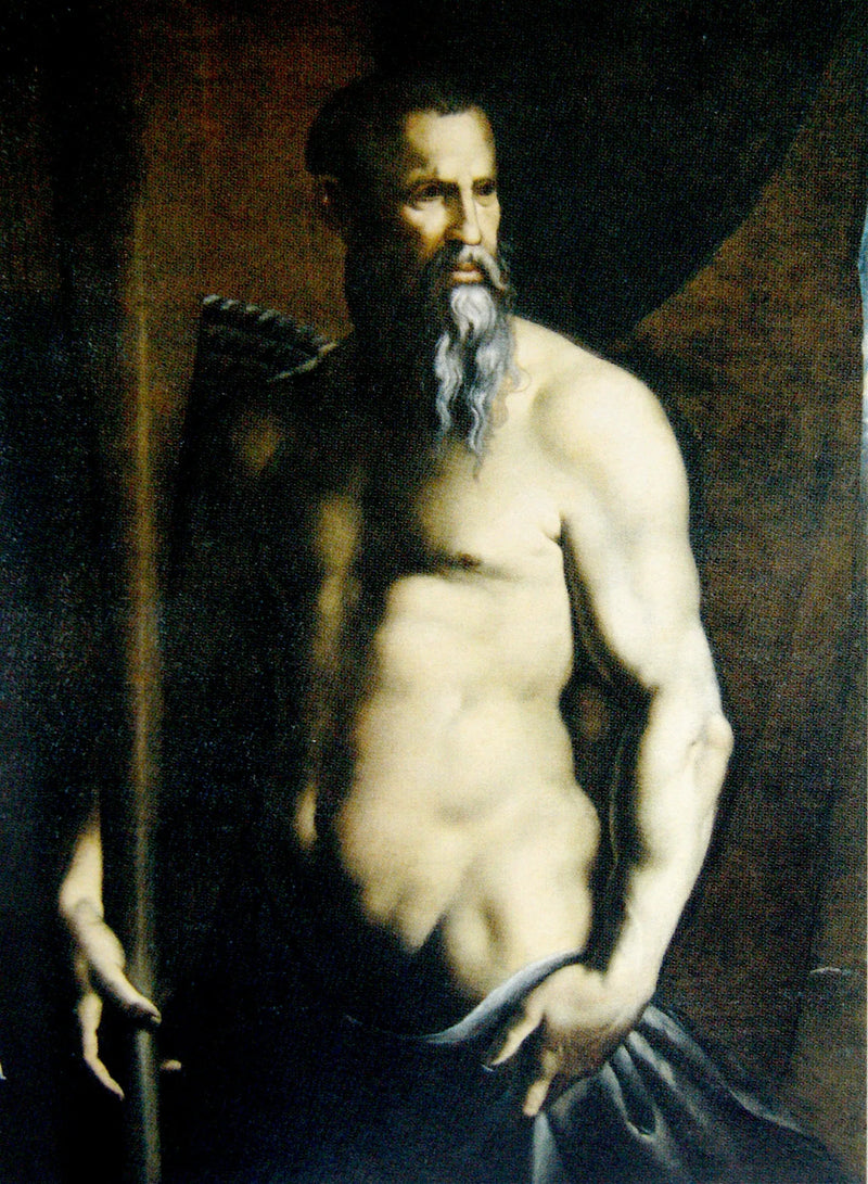 Andrea Doria i rollen som Neptune - Bronzino