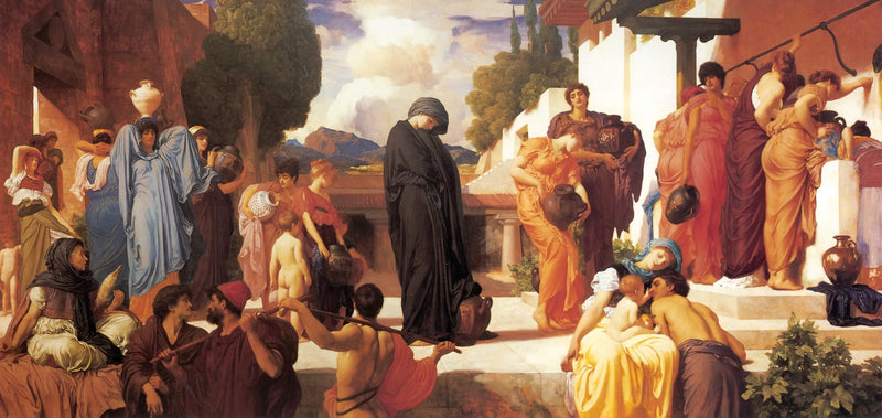 Andromache fången - Frederic Leighton