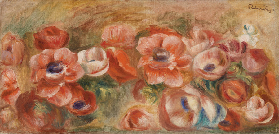 Anemoner (Anemoner) - Pierre-Auguste Renoir