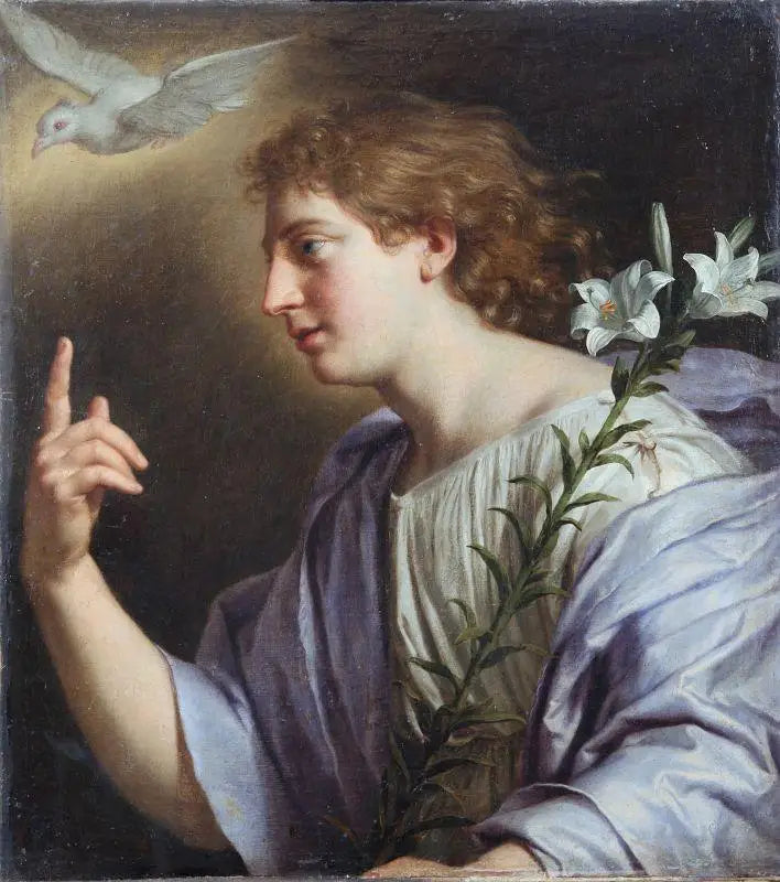 Ange av Bebådelsen - Philippe de Champaigne
