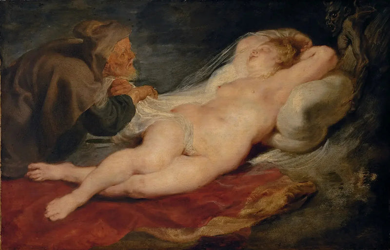 Angélica och eremiten - Peter Paul Rubens