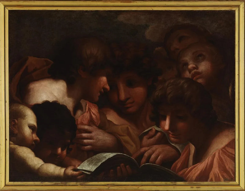 änglalika sångande änglar - Ludovico Carracci