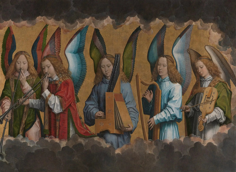 Änglar musiker - Hans Memling