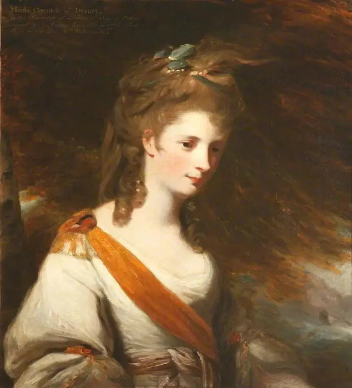 Anna Maria Lewis, grevinna de Dysart (1745-1804) i rollen som Miranda (efter Reynolds) - John Constable