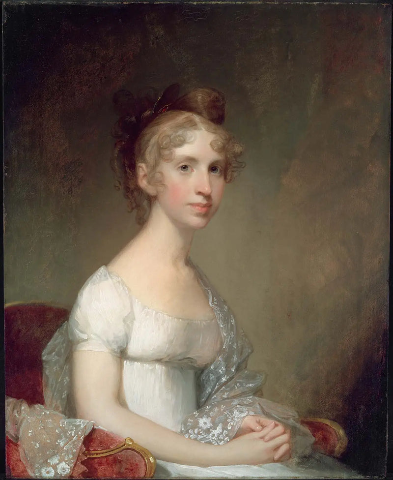 Anna Powell Mason (Fru Patrick Grant) - Gilbert Stuart
