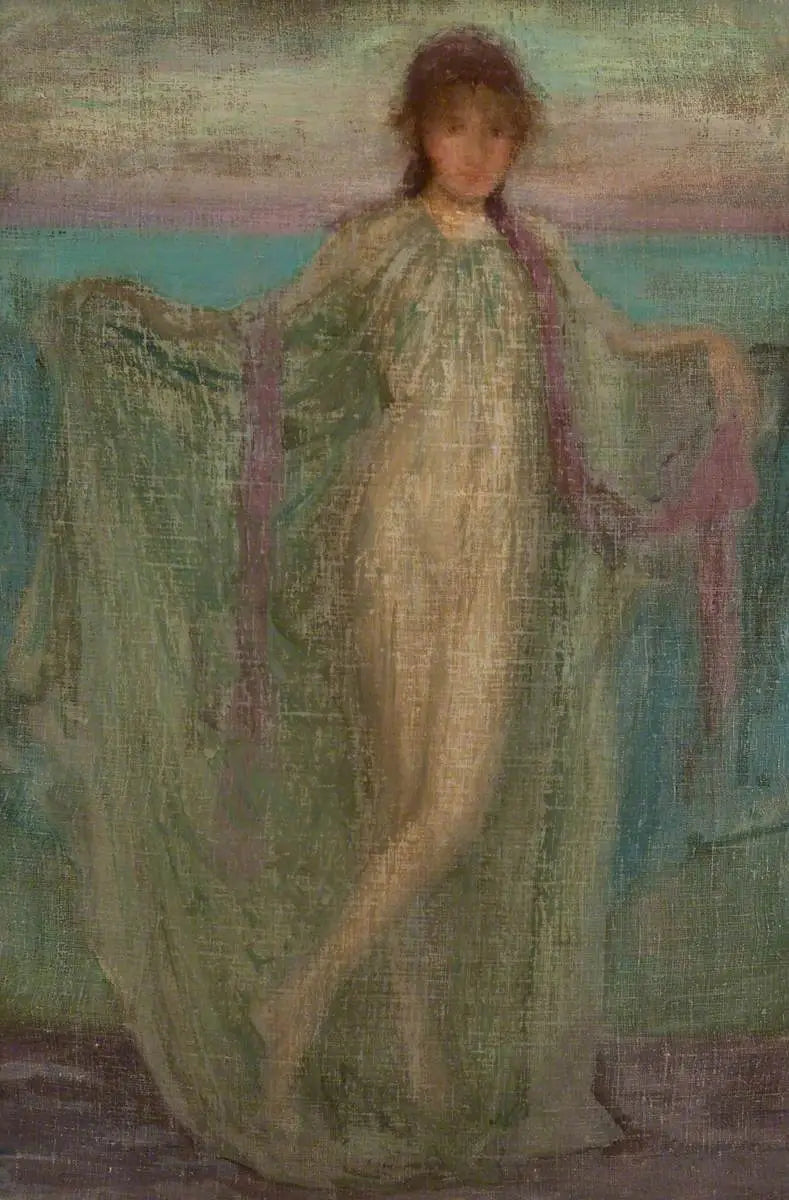 Reproduction du tableau « Annabel Lee (peinture) - James Abbott McNeill Whistler » par Alpha Reproduction en peinture à l’huile