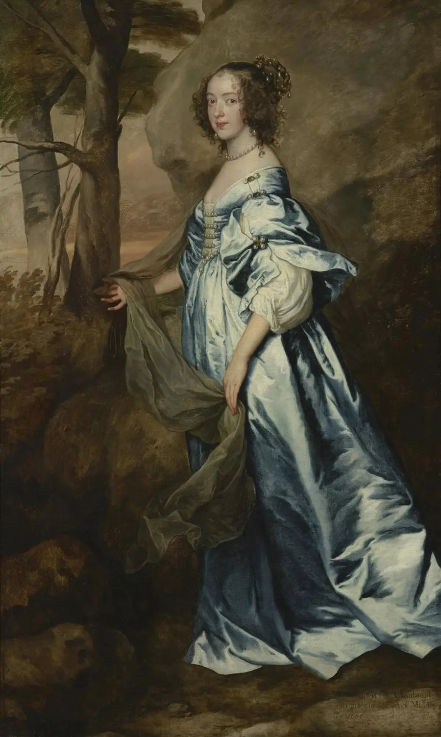 Anne, grevinna av Clanbrassil - Antoine van Dyck
