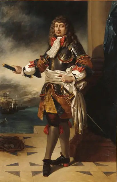 Anne Hilarion de Costentin, greve av Tourville (1642-1701) - Eugène Delacroix