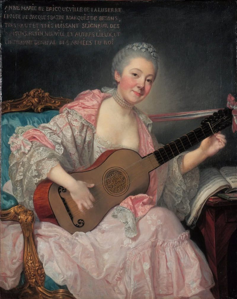 Anne-Marie de Bricqueville de Laluserne, markisa av Bezons - Jean-Baptiste Greuze