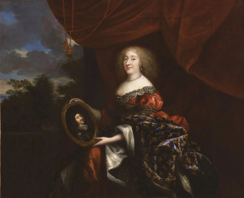 Anne-Marie-Louise d'Orléans (1627-1693), hertiginna av Montpensier, kallad den Store Mademoiselle - Jean Nocret