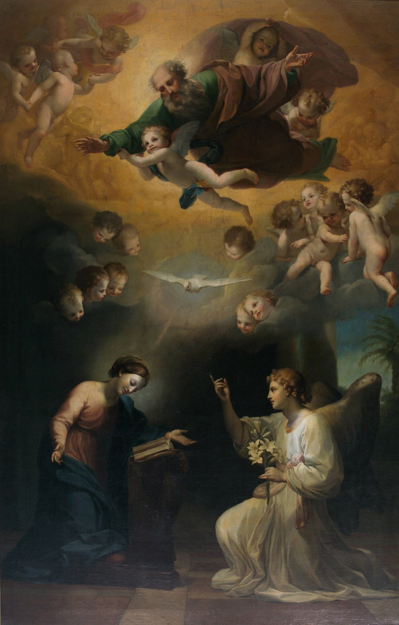 Annonseringen till Maria - Anton Raphael Mengs