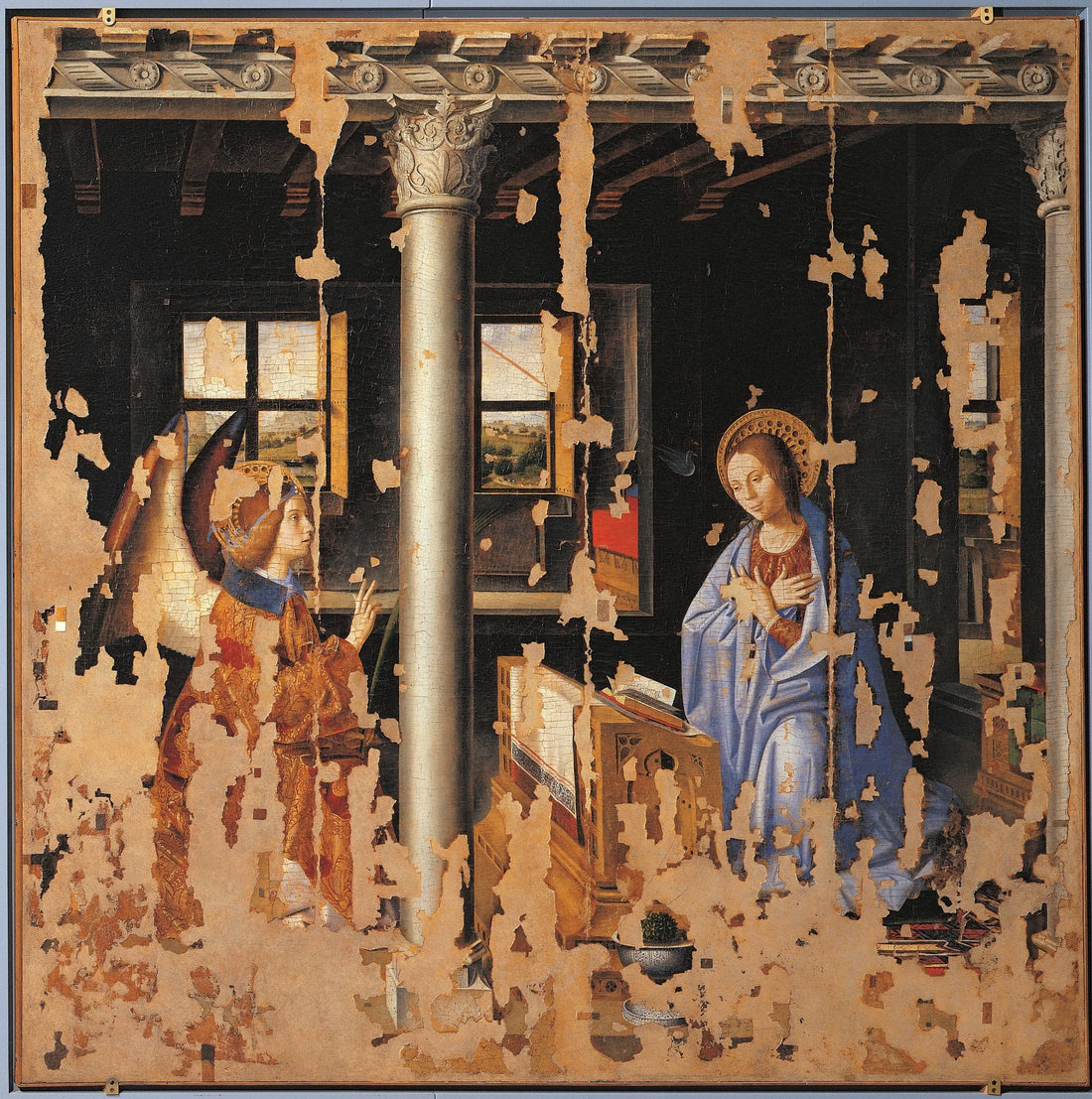 Annonseringen - Antonello de Messine