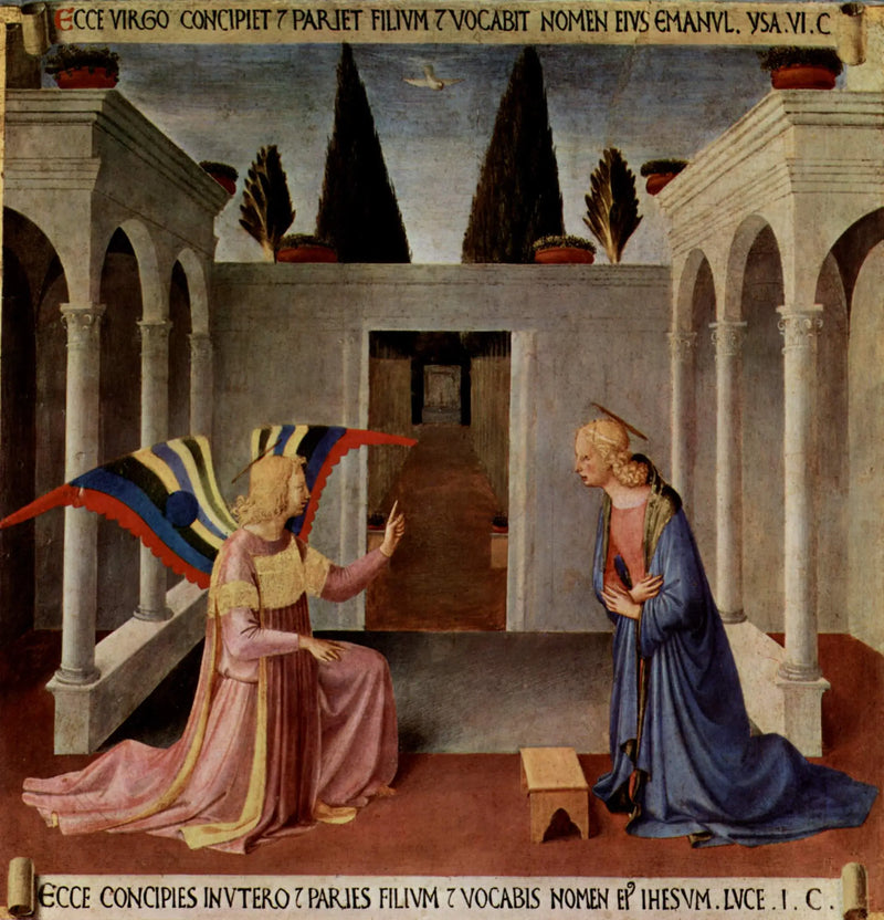 Musei Saint-Marc Annunciation - Fra Angelico