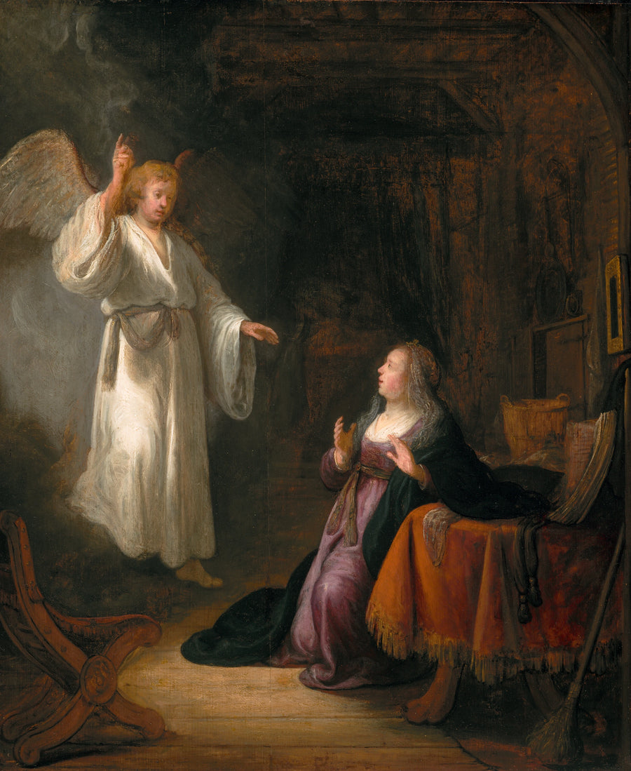 Bebådelsen - Rembrandt
