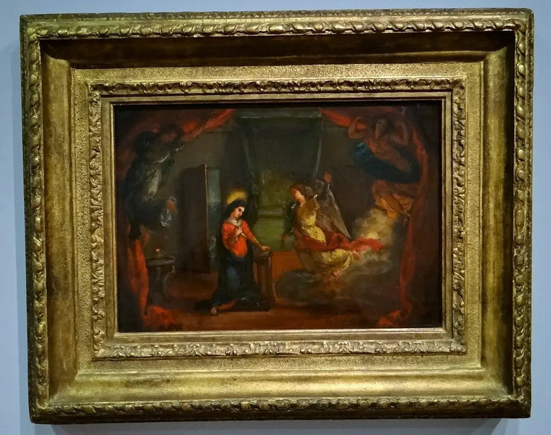 Annoncerandet - Eugène Delacroix