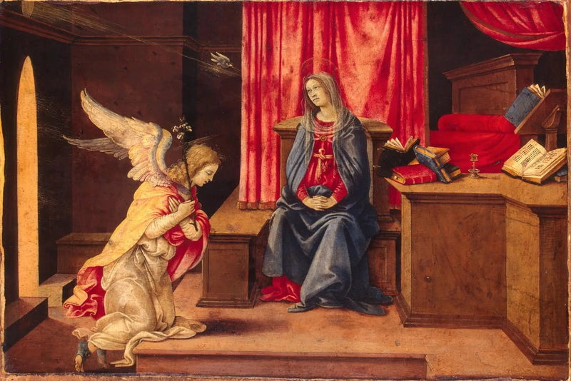 Annonsering - Filippino Lippi