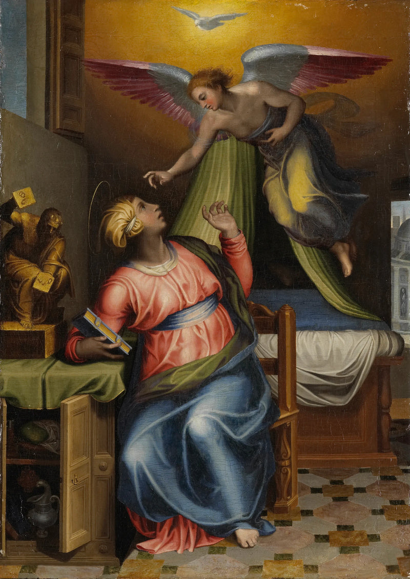 L'Annonciation à Marie - Marcello Venusti