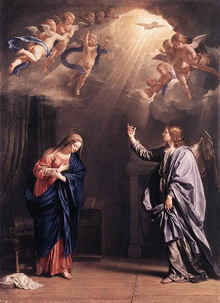 Annunciationen - Philippe de Champaigne