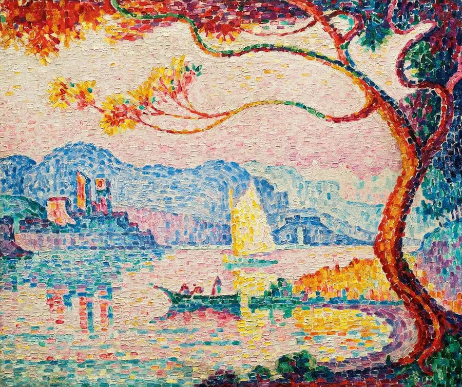 Antibes. Lilla Baconhamnen - Paul Signac