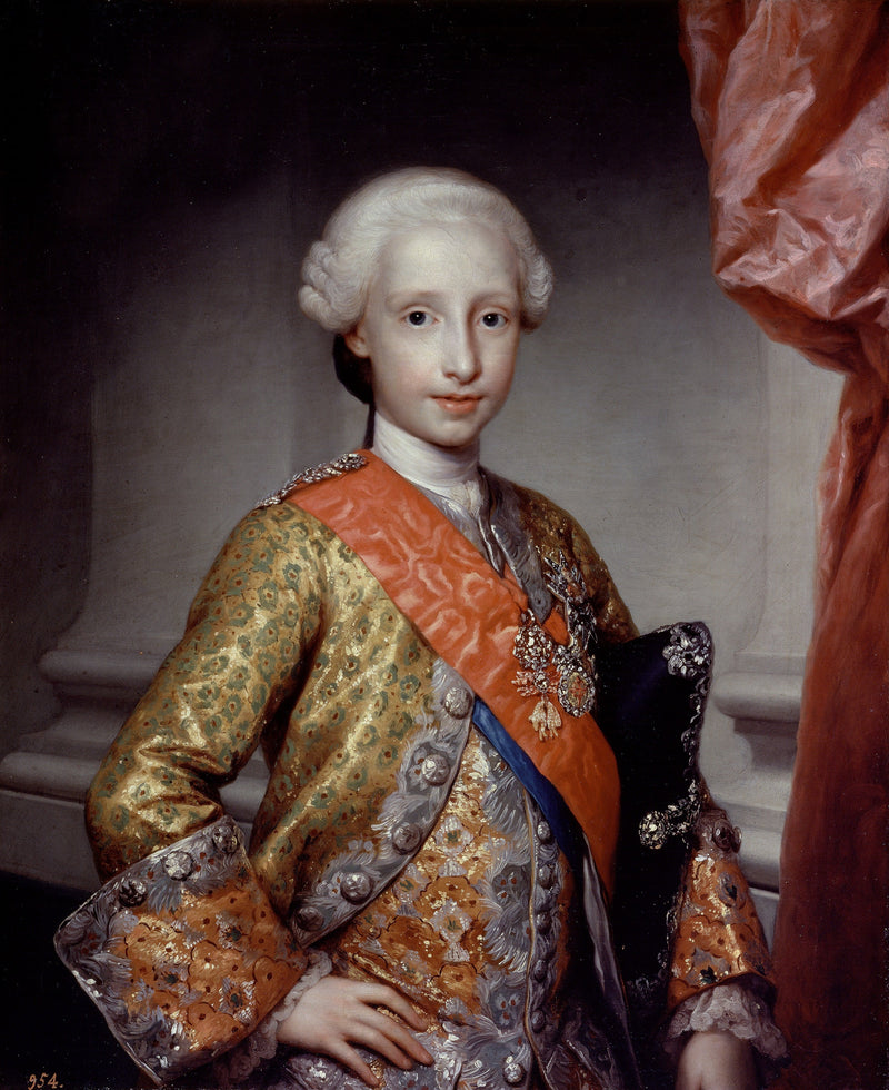 Antonio Pascual de Borbón y Sajonia, spansk prins - Anton Raphael Mengs