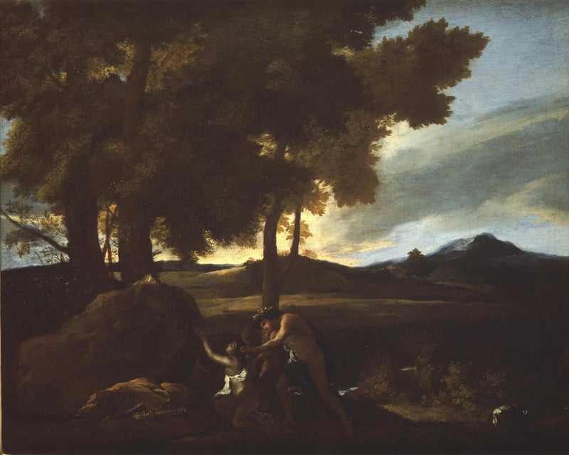Apollon och Dafne - Nicolas Poussin