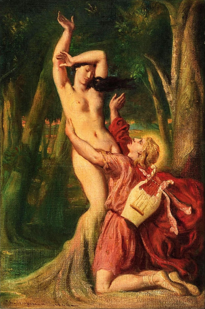 Apollon och Daphné - Théodore Chassériau