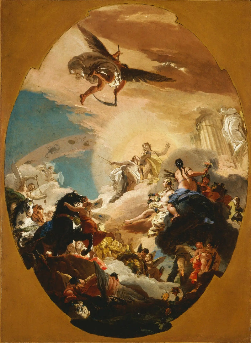 Apollon och Phaéton - Giovanni Battista Tiepolo
