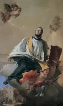 Apothéosen av helige Gaétan Thieme - Giovanni Battista Tiepolo