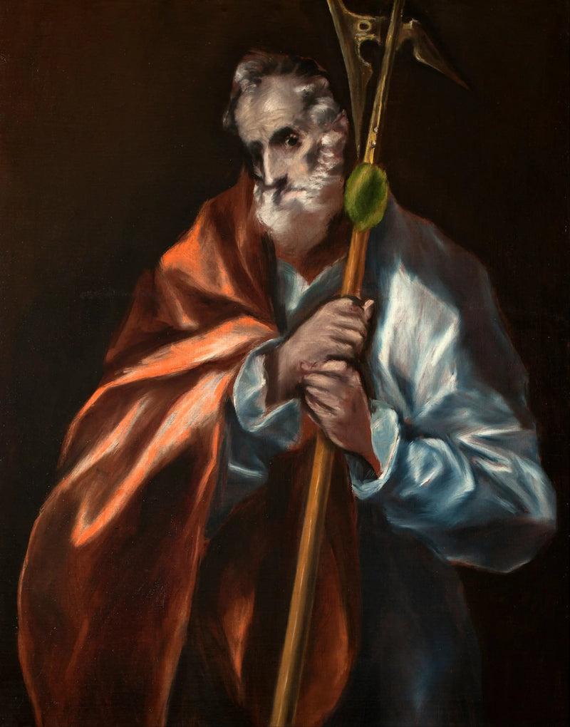 Helgonaposteln Thaddäus (Judas) - El Greco