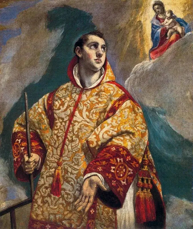 Uppenbarelsen av Jungfru Maria i San Lorenzo - El Greco