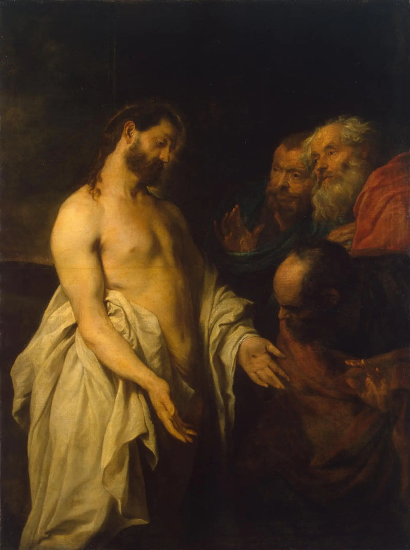 Kristi uppenbarelse för sina lärjungar - Antoine van Dyck