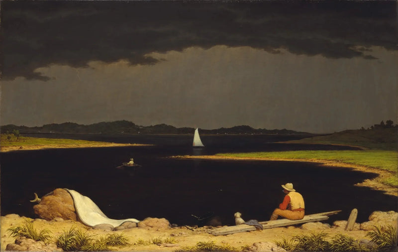 Närmande av ett åskväder - Martin Johnson Heade