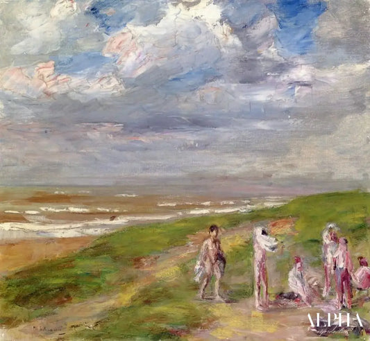 Après la baignade - Max Liebermann - Reproductions de tableaux et peintures haut de gamme