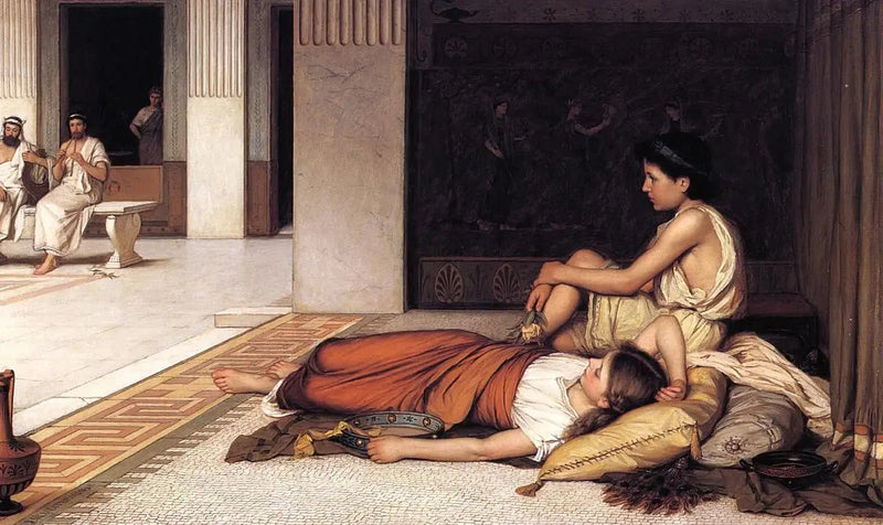 Efter dansen - John William Waterhouse