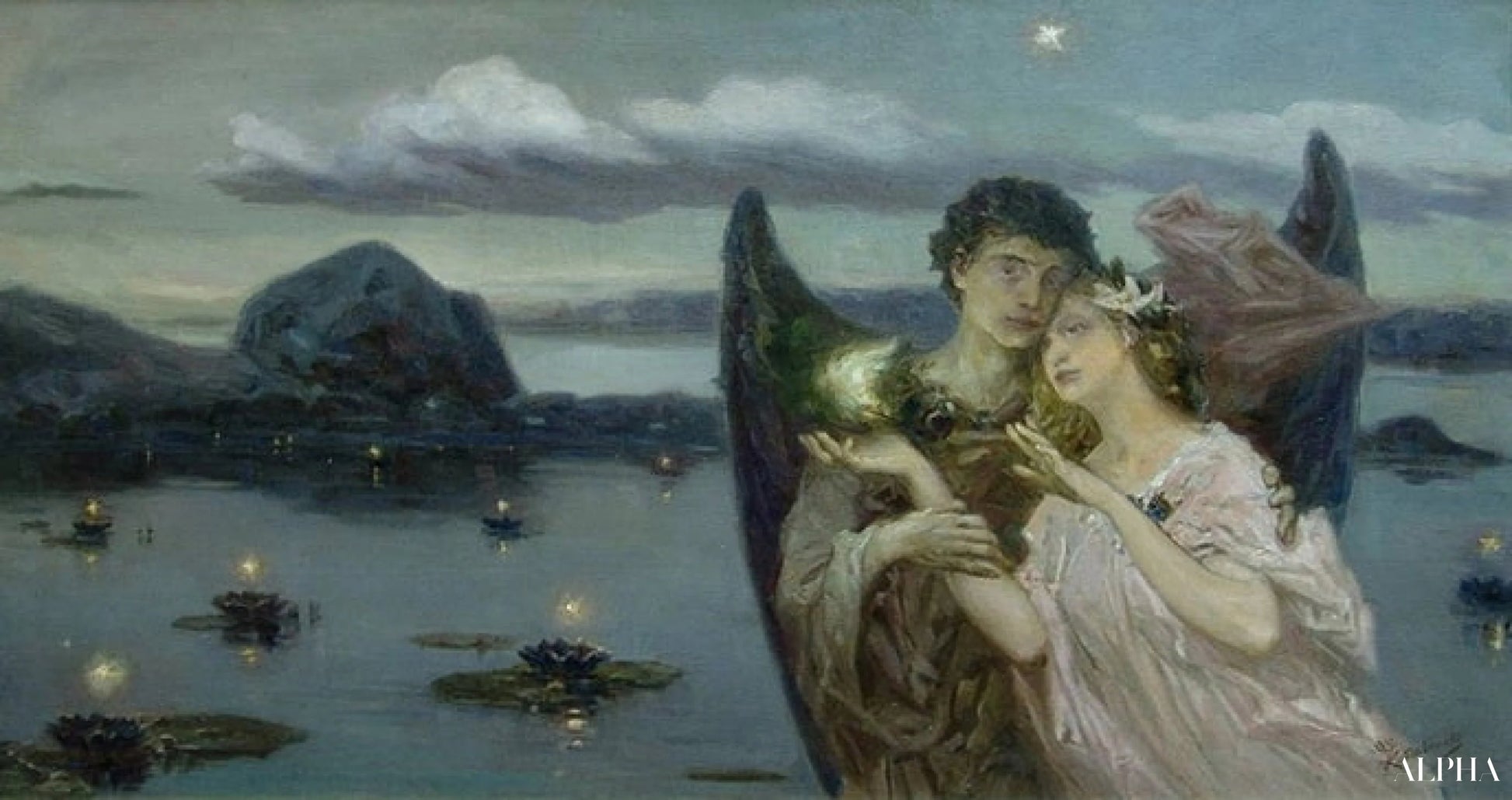 After Death - Wilhelm Kotarbiński Reproductions of Paintings in Oil