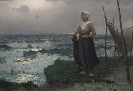 Après la tempête - Frank Weston Benson image 1 reproduction de peinture à l’huile