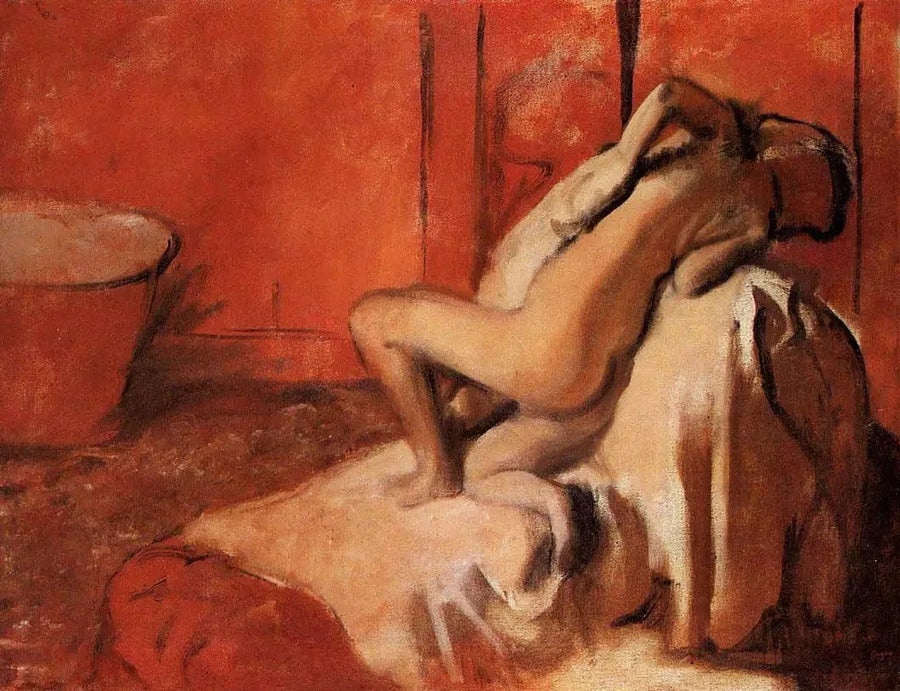 Efter badet - Edgar Degas