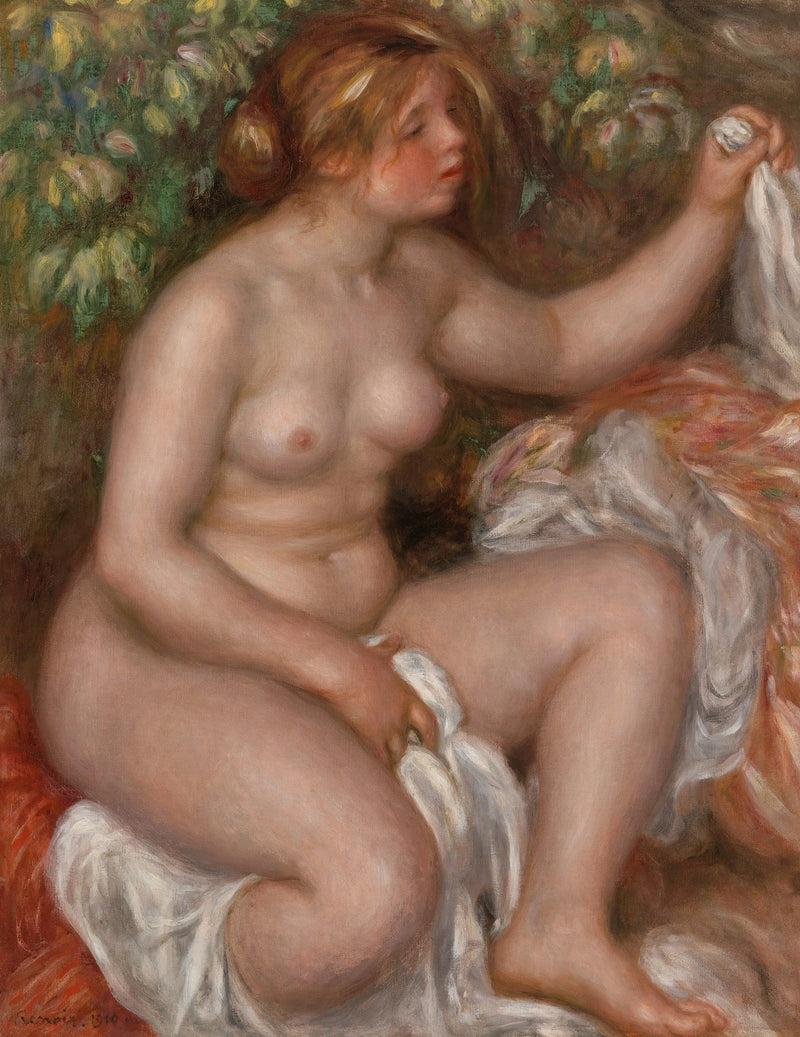 Efter badet (Utgången från badet) - Pierre-Auguste Renoir
