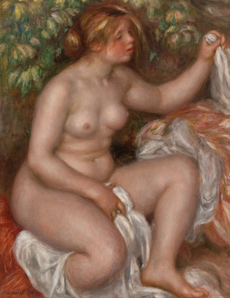 Efter badet (Utgången från badet) - Pierre-Auguste Renoir