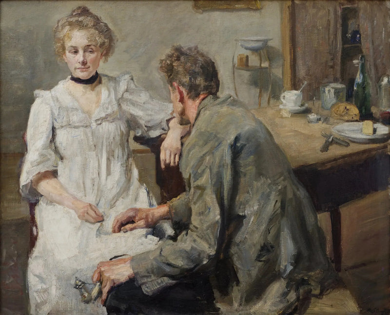 Efter arbetet - Max Slevogt