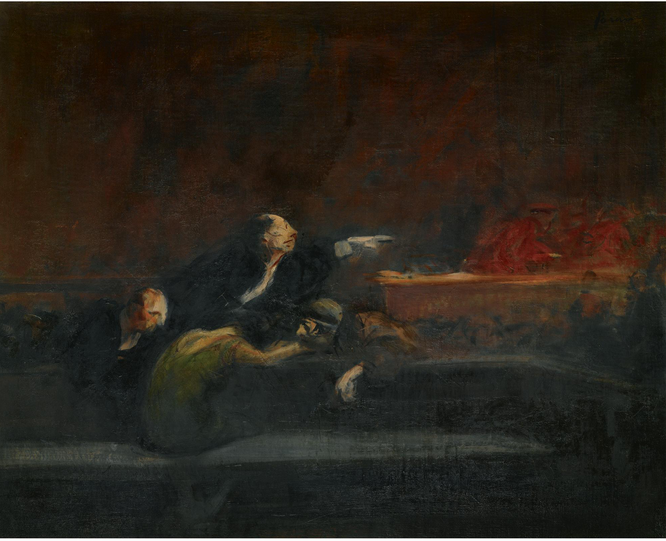 Efter Domen - Jean-Louis Forain
