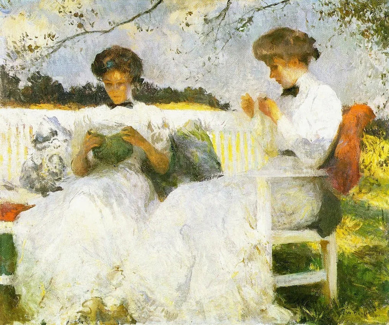 Eftermiddagen i september - Frank Weston Benson