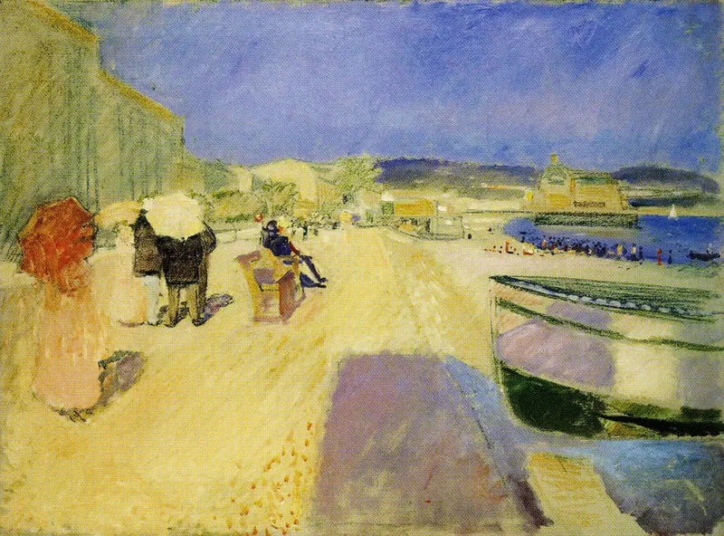 Eftermiddag på Promenade des Anglais - Edvard Munch