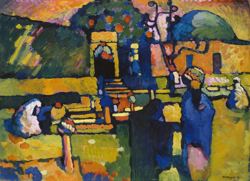 Arabesker (kyrkogård) - Vassily Kandinsky