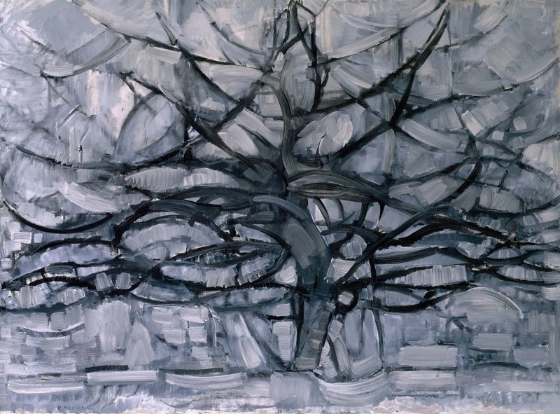 Silverträd - Piet Mondrian